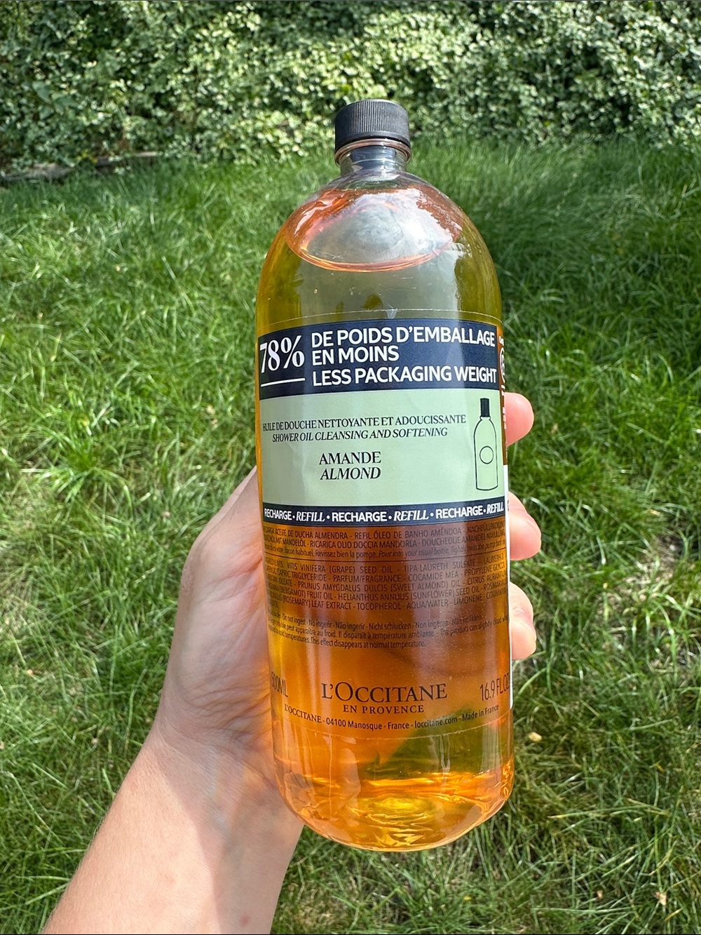 L'OCCITANE Almond Shower Gel refill 17oz